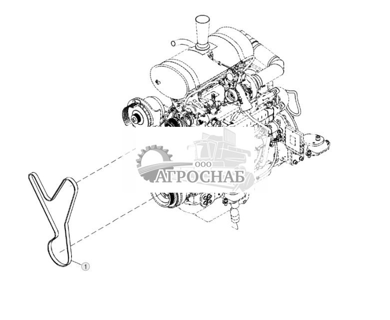 V- Belt (Engine 6090HTJ12, 6090HTJ23-) - ST949491 240.jpg
